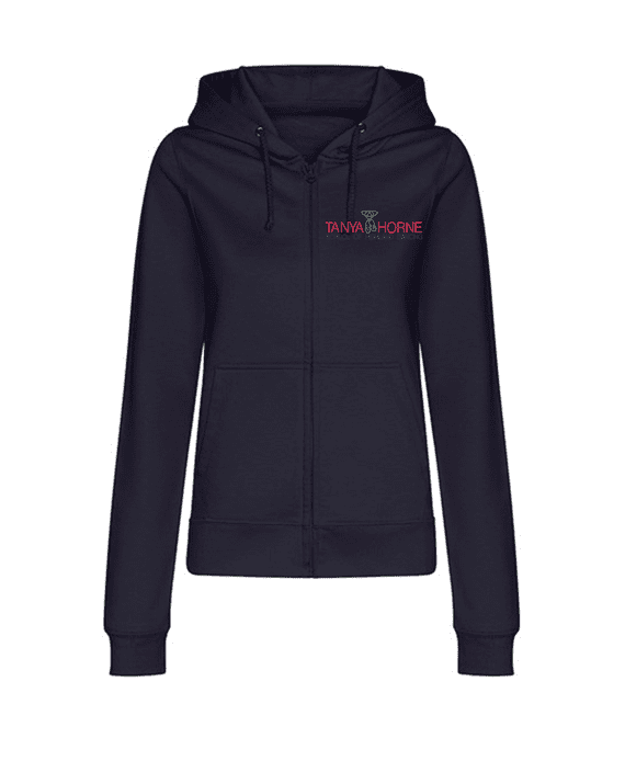 TANYA HORNE WOMEN'S ZIPPED HOODIE