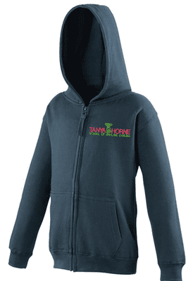 TANYA HORNE ZIPPED HOODIE