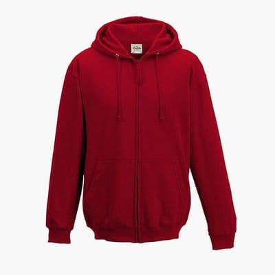 THURSO ASC FIRE RED KIDS ZOODIE WITH EMBROIDERED LOGO