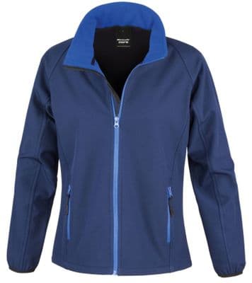 THURSO CAMERA CLUB RESULT LADIES FITTED SOFTSHELL JACKET WITH EMBROIDERED LOGO