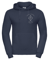 THURSO & DISTRICT PIPE BAND ADULT UNISEX PULLOVER HOODIE WITH EMBROIDERED LOGO