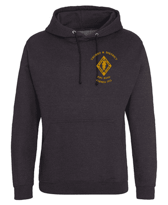 THURSO & DISTRICT PIPE BAND ADULTS PULL OVER HOODIE WITH EMBROIDERED LOGO