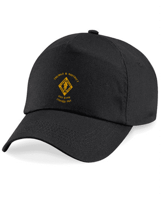 THURSO & DISTRICT PIPE BAND CAP WITH EMBROIDERED LOGO