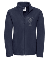 THURSO & DISTRICT PIPE BAND WOMEN'S FULL ZIP FLEECE WITH EMBROIDERED LOGO