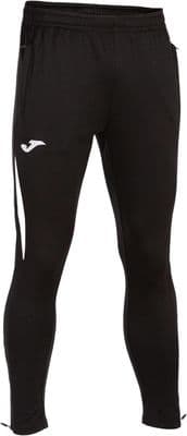 Thurso East F.A Joma Championship VII Long Pants Black/White with logo Left Leg