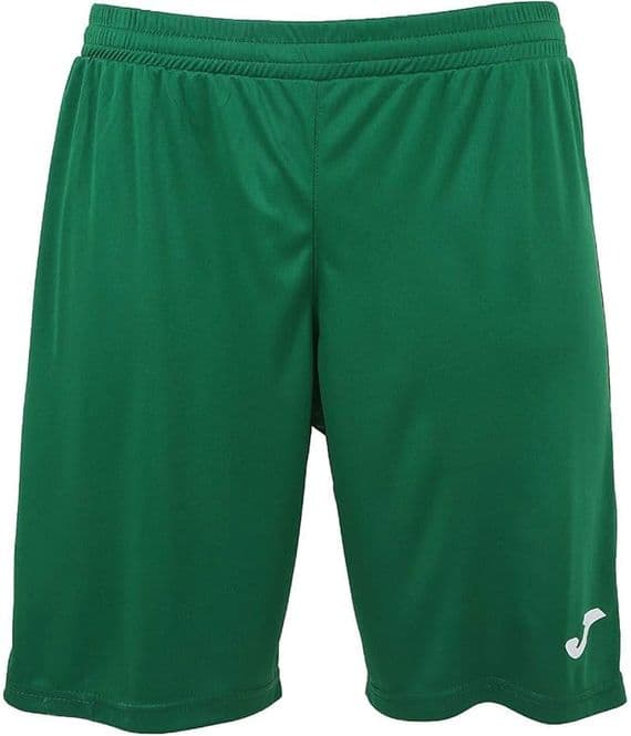 Thurso East F.A Joma Nobel Shorts Green Medium with logo Right Leg