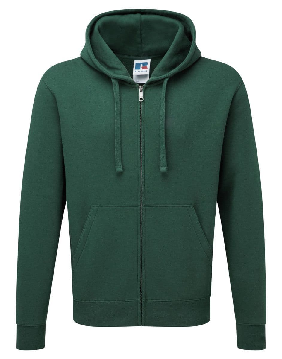 THURSO GOLF CLUB MENS ZIPPED HOODIE WITH EMBROIDERED LOGO