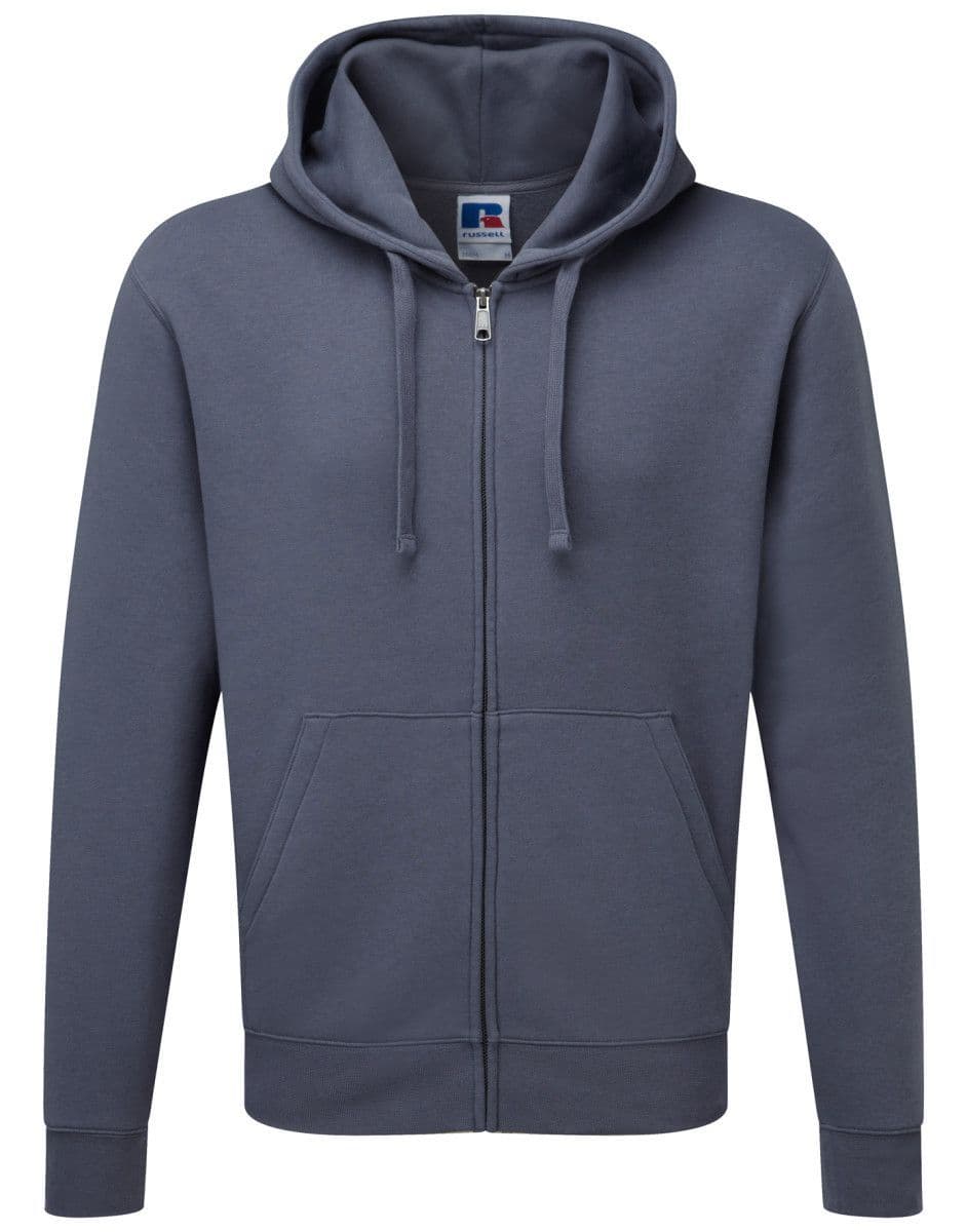THURSO GOLF CLUB MENS ZIPPED HOODIE WITH EMBROIDERED LOGO