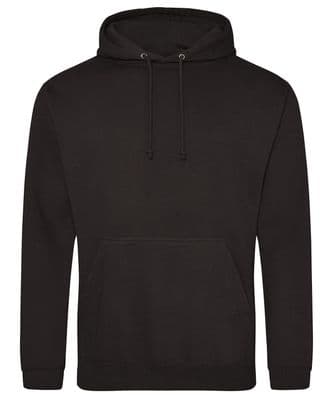 Thurso Hockey Club Adults Black Pull Over Hoodie with Embroidered Logo