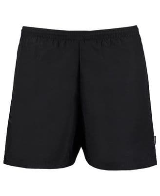 Thurso Hockey Club  Adults Sports Shorts Black with Heat Sealed Logo