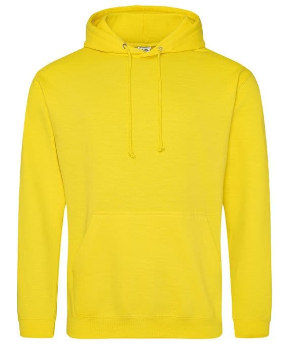Thurso Hockey Club Adults Sun Yellow Pull Over Hoodie with Embroidered Logo