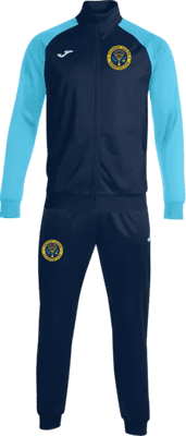 THURSO JUNIOR BADMINTON CLUB ACADEMY IV TRACKSUIT WITH PRINT LOGOS