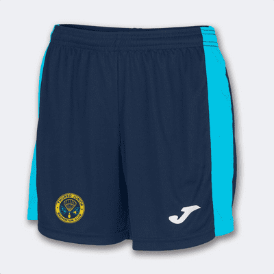THURSO JUNIOR BADMINTON CLUB WOMEN'S MAXI SHORTS WITH PRINT LOGOS
