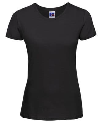 TUTTI CHOIR  WOMENS SLIM T-SHIRT WITH EMBROIDERED LOGO