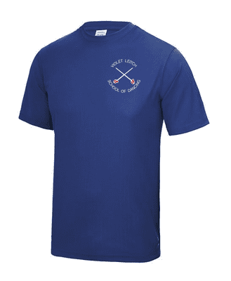 VIOLET LEITCH SCHOOL OF DANCE COOL T-SHIRT WITH LEFT BREAST EMBROIDERY