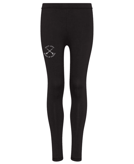 VIOLET LEITCH SCHOOL OF DANCE KIDS COOL ATHLETIC PANTS  WITH LOGO