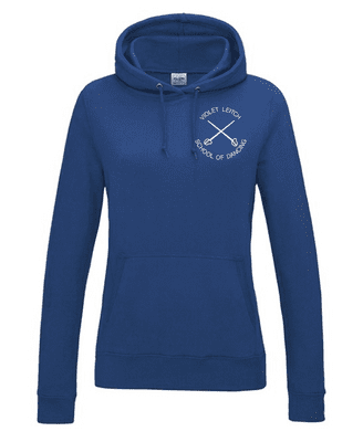 VIOLET LEITCH SCHOOL OF DANCE WOMEN'S PULLOVER HOODIE WITH LEFT BREAST EMBROIDERY
