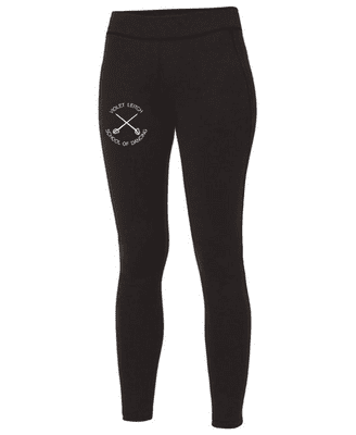 VIOLET LEITCH SCHOOL OF DANCE WOMENS ATHLETIC PANTS WITH LOGO