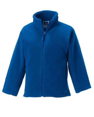 WATTEN EARLY LEARNING CENTRE ROYAL BLUE  FLEECE WITH LOGO