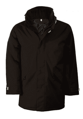 WICK ACADEMY BLACK WATERPROOF JACKET