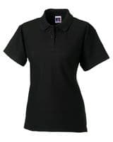 WICK GROATS  FC LADIES  FITTED POLO SHIRT WITH EMBROIDERED LOGO