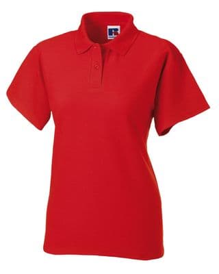 WICK GROATS  FC LADIES  FITTED POLO SHIRT WITH EMBROIDERED LOGO