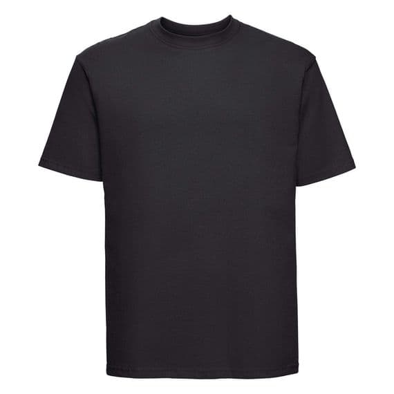 WICK HIGH SCHOOL BLACK T- SHIRT WITH EMBROIDERED LOGO