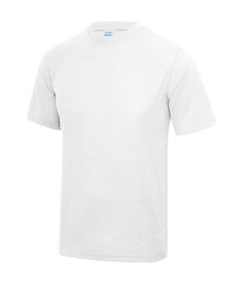 WICK HIGH SCHOOL WHITE COOL T- SHIRT WITH LOGO