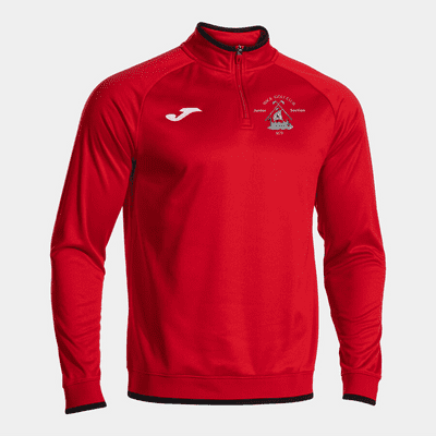 WICK JUNIOR GOLF CLUB JOMA  COMBI PREMIUM 1/4 ZIP SWEATSHIRT WITH LEFT BREAST EMBROIDERY