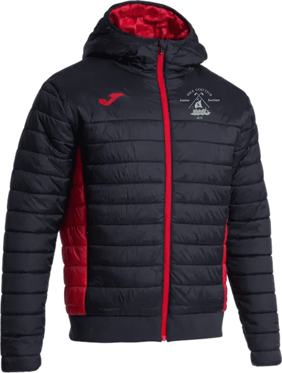 WICK JUNIOR GOLF CLUB JOMA  URBAN V  BOMBER JACKET  WITH LEFT BREAST EMBROIDERY