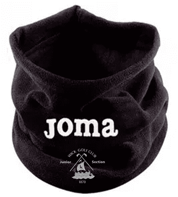 WICK JUNIOR GOLF CLUB POLAR NECK/SNOOD WITH EMBROIDERED LOGO