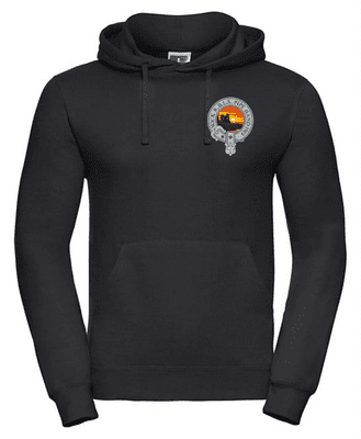 WICK RBLS PIPE BAND ADULT UNISEX PULLOVER HOODIE WITH EMBROIDERED LOGO