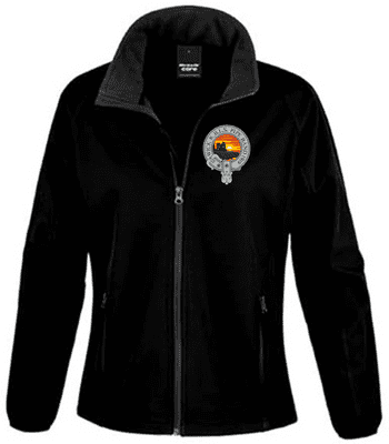 WICK RBLS PIPE BAND LADIES SOFTSHELL JACKET  WITH EMBROIDERED LOGO
