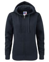 WICK RBLS PIPE BAND LADIES ZIPPED HOODIE WITH EMBROIDERED LOGO