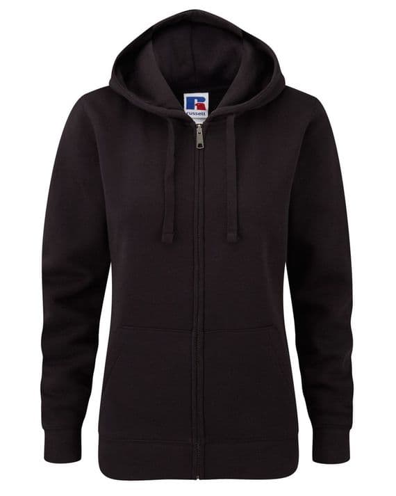 WICK RBLS PIPE BAND LADIES ZIPPED HOODIE WITH EMBROIDERED LOGO