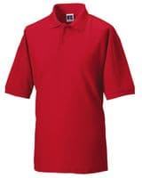 WICK RBLS PIPE BAND MENS POLO SHIRT WITH EMBROIDERED LOGO