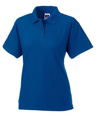 WICK THISTLE FC LADIES POLO  WITH EMBROIDERED LOGO