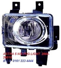 ASTRA MK 5 FOG LIGHT N/S PASSENGER SIDE 2006 +. NEW NEW