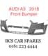 AUDI A 3.  Front Bumper Primed With PDC  + HLW    NEW.   2018 - 2019.