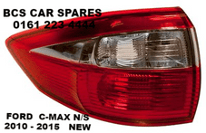FORD C MAX REAR LIGHT PASSENGER SIDE REAR N/S 2010 2011 2012 2013 2014 2015 NEW NEW