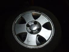 FORD FIESTA MK 4/5 ALLOY WHEEL 15" INC TYRE 5 SPOKE TYPE