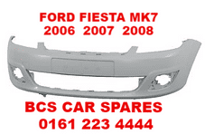 FORD FIESTA MK 6 FRONT BUMPER 07 - 57 REG NEW NEW ( READY TO PAINT ) (1)