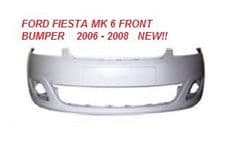 FORD FIESTA MK 6 FRONT BUMPER 2006 - 2008