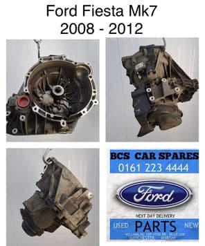 FORD   FIESTA MK 7  Gearbox Manual. 5 Speed  1.25 PETROL    2008 - 2012