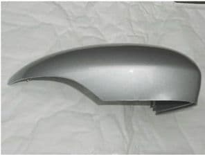 FORD FIESTA MK 8  DRIVERS SIDE DOOR MIRROR  COVER.  silver    USED   2010  - 2011