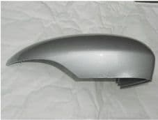 FORD FIESTA MK 8 DRIVERS SIDE DOOR MIRROR COVER. silver USED 2010 - 2011