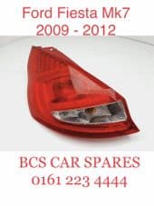 FORD FIESTA MK 8 PASSENGER SIDE REAR LIGHT 2009 2010 (1)
