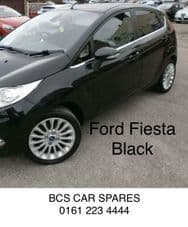 FORD FIESTA PASSENGERS SIDE FRONT BLACK 5 DOOR