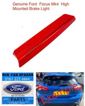 FORD FOCUS  2018 - 2020.  HIGH LEVEL BRAKE LIGHT BRAND NEW GENUINE
