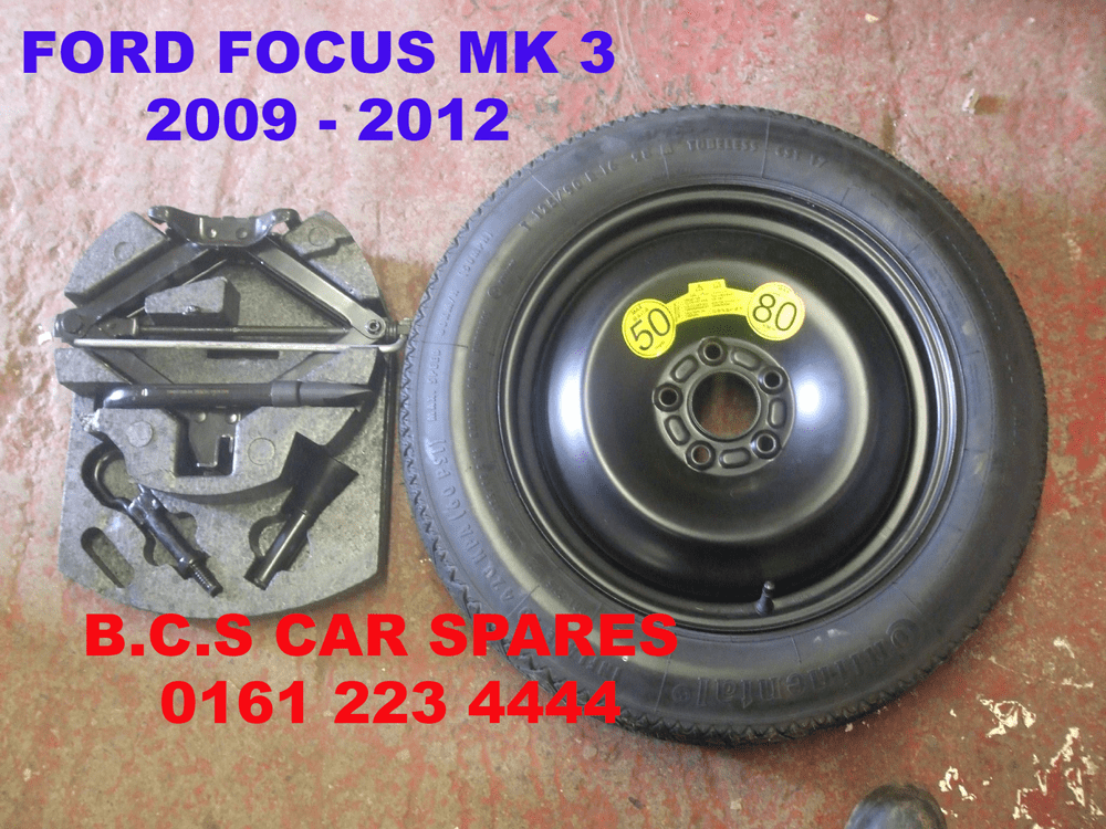 Ford focus deals space saver wheel